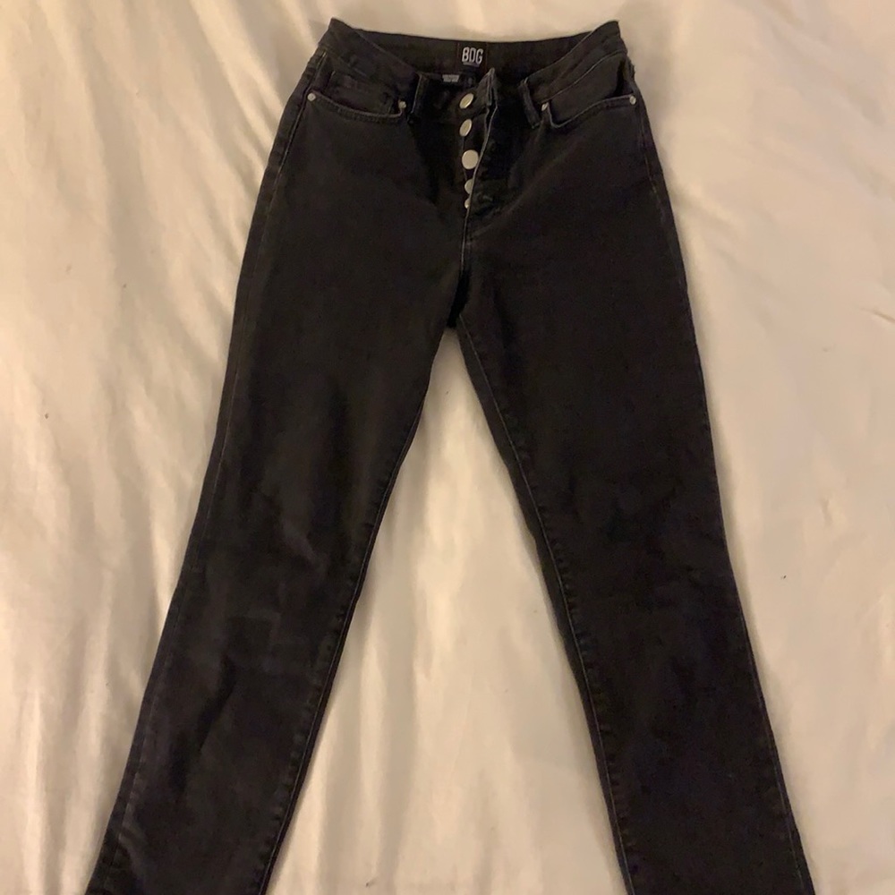 🖤 Urban outfitters black high rise jeans size 27 🖤 - Picture 2 of 4